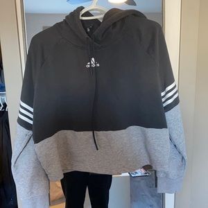 Adidas cropped hoodie